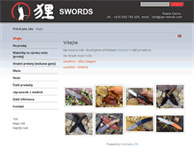 Tablet Screenshot of jap-swords.com